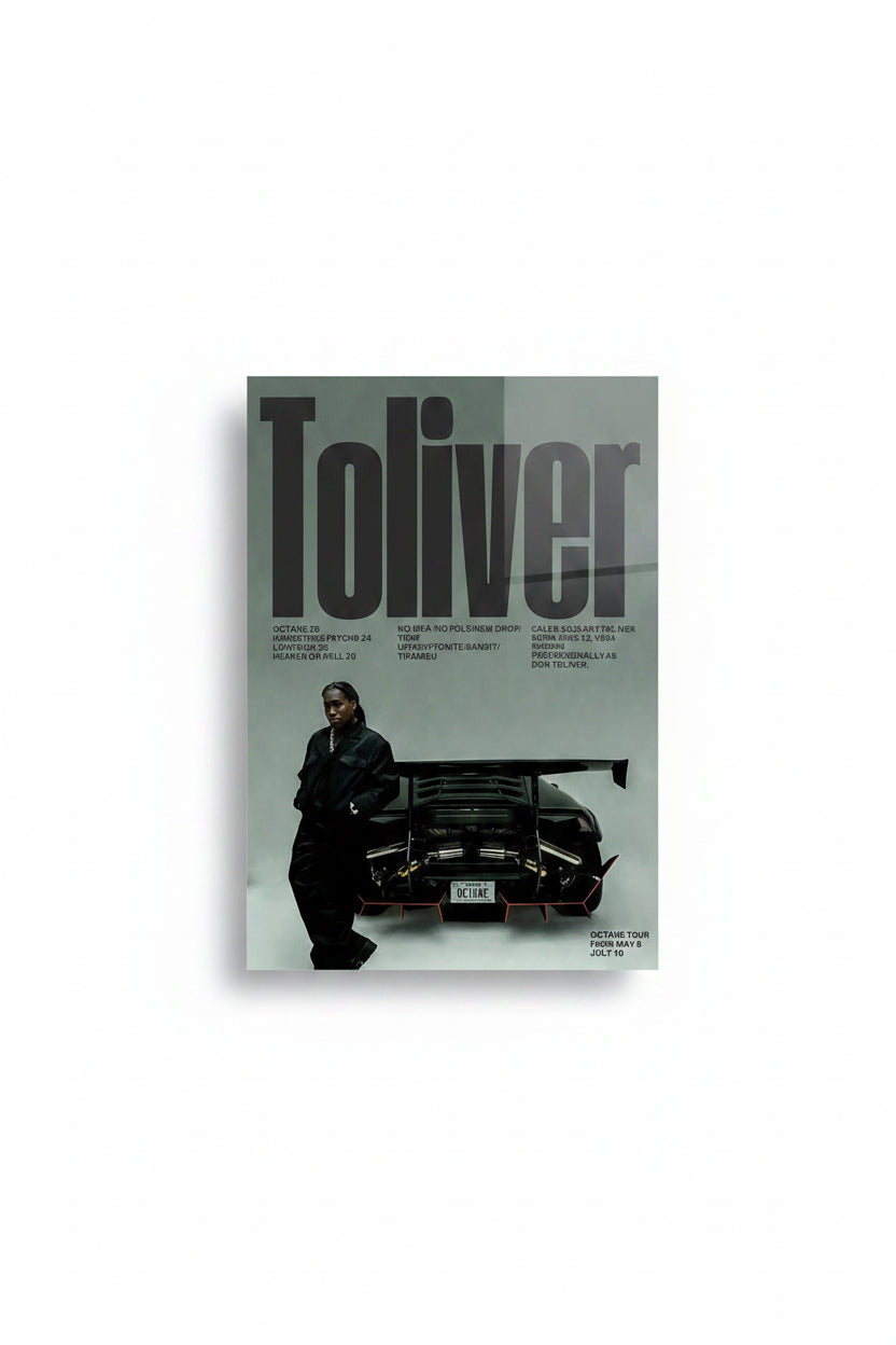 DON TOLIVER GLOSSY POSTER
