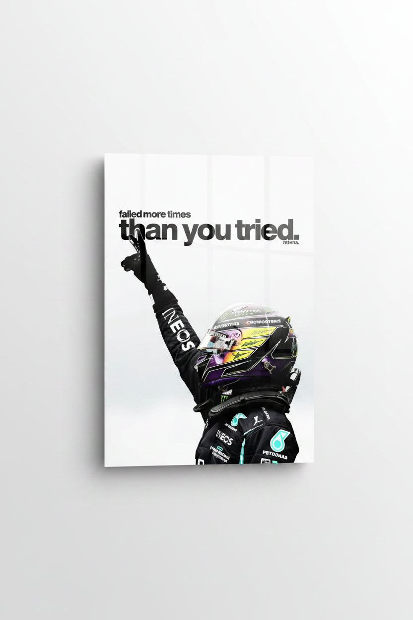 Motivational glossy poster