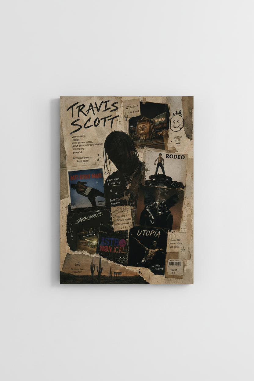 Travis Scott Universe Glossy Poster