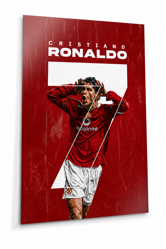 Cristiano Ronaldo Glossy Poster