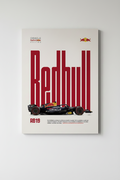 Premium F1 Red Bull RB19 Racing Glossy Poster