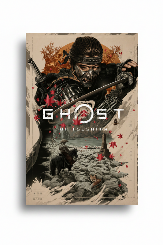 Ghost of Tsushima Glossy Poster