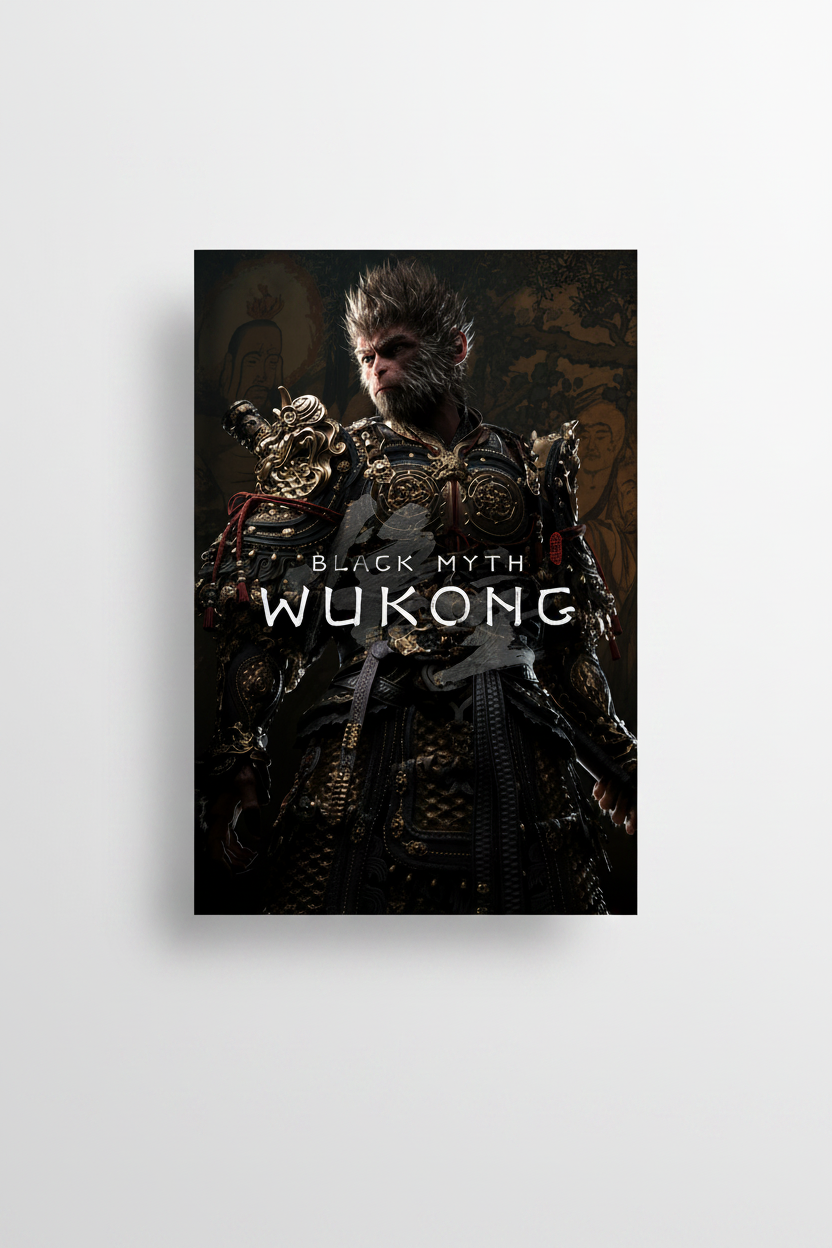 Black Myth Wukong Glossy Poster
