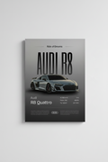 Audi R8 Glossy Poster