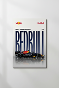 Red Bull F1 Glossy Poster