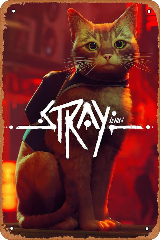 Stray Glossy Poster