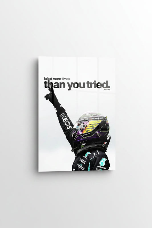 Motivational glossy poster