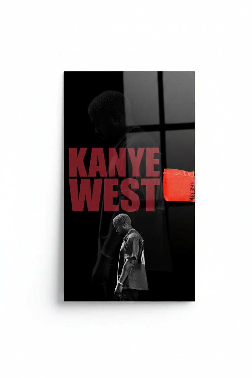 KANYE WEST GLOSSY POSTER
