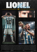 Lionel Messi Glossy Poster