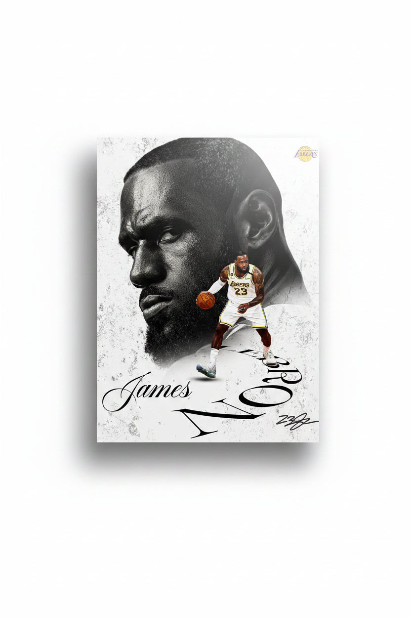 GLOSS POSTER Lebron James
