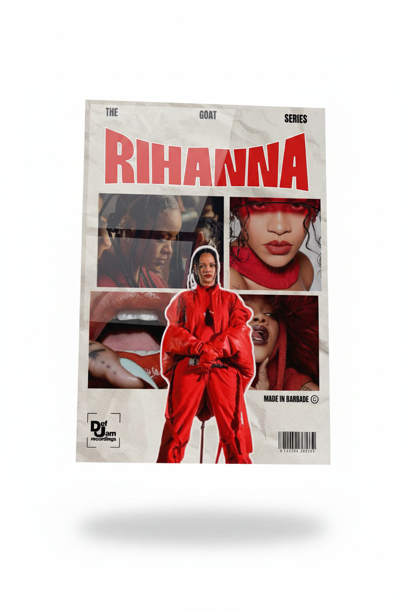 RIHANNA GLOSSY POSTER