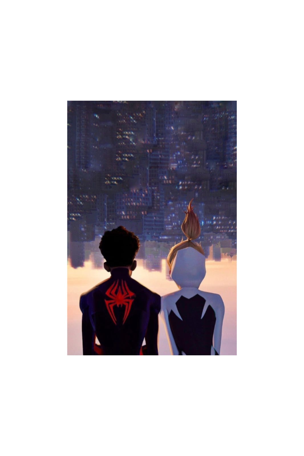 Spiderman and Gwen Glossy Poster II