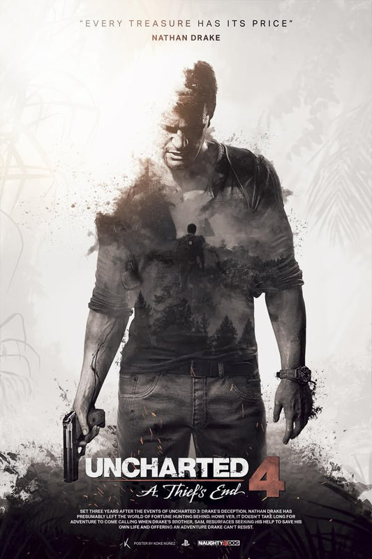 Uncharted Glossy Poster