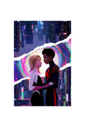 Spiderman and Gwen Glossy Poster