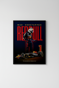 Max Verstappen Simply Lovely Tribute Glossy Poster