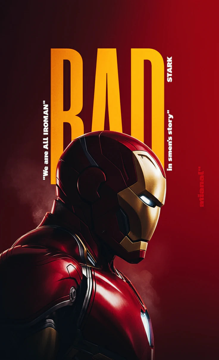 IRON MAN  GLOSSY POSTER